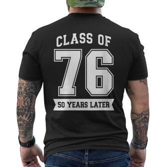 Women's Class Of 1976 76 Reunion Classmates 50Th High School Party Men's T-shirt Back Print - Thegiftio UK