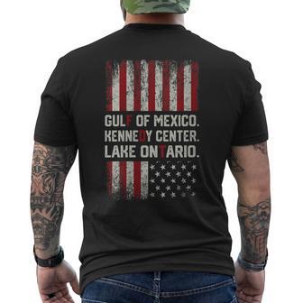 Women's Gulf Of Mexico Kennedy Center Lake Ontario American History Men's T-shirt Back Print - Thegiftio UK