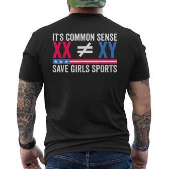 Xx Does Not Equal Xy Men's T-shirt Back Print - Thegiftio UK