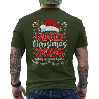 Matching Family Christmas 2026 Pajama Xmas Squad Men's T-shirt Back Print | Seseable UK