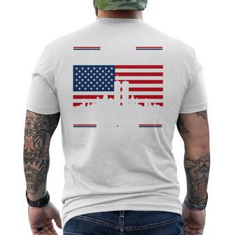 25Th Anniversary September 11 2001 Memorial Day Men's T-shirt Back Print - Thegiftio UK