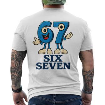 67Ixeven 6-7 Mème De Jeu Italien Brainrot De Génération Alpha T-shirt imprimé au dos - Cadeauxyz