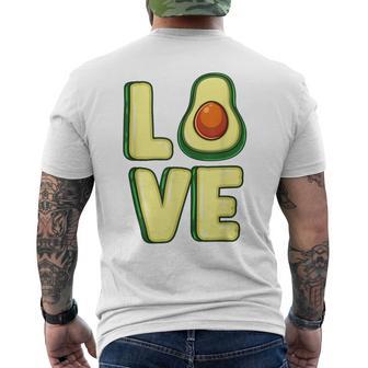 Aguacate Para Amante Del Aguacate Camiseta Hombre Estampado Espalda - Regaloses