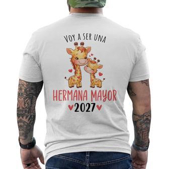 Bigister 2027 I'm Going To Be An Olderister 2027 Camiseta Hombre Estampado Espalda - Regaloses