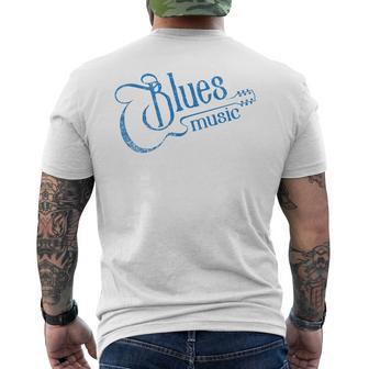 Blues Music – Blues Lover Musicien Guitariste Joueur De Guitare Haut De Gamme T-shirt imprimé au dos - Cadeauxyz