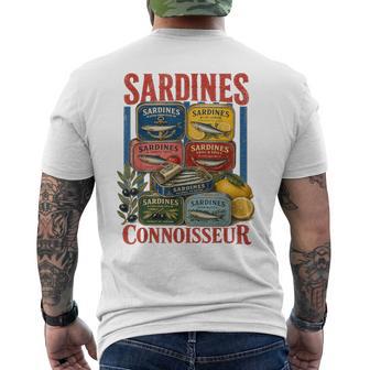 Boîte Deardines En Conserve Pour Amateurs De Poisson T-shirt imprimé au dos - Cadeauxyz