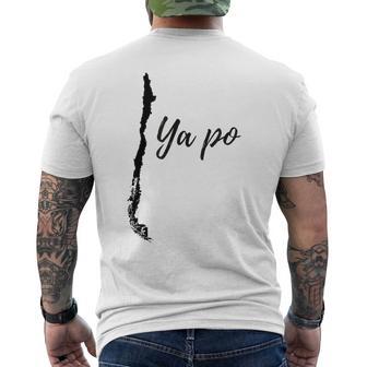 Chile Ya Po Divertido Chileno Camiseta Hombre Estampado Espalda - Regaloses