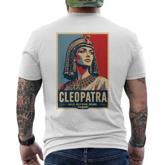 Cleopatra History Camiseta Hombre Estampado Espalda - Regaloses