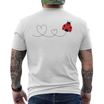 Coccinelles Drôles Coccinelles Amoureux De La Nature T-shirt imprimé au dos - Cadeauxyz