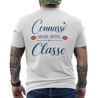 Connasses Mais Avec Classe Drôle Idée Amie Copine Connasse T-shirt imprimé au dos - Cadeauxyz