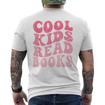 Cool Kids Read Books Library Book Reader Book Nerd Men's T-shirt Back Print - Thegiftio UK