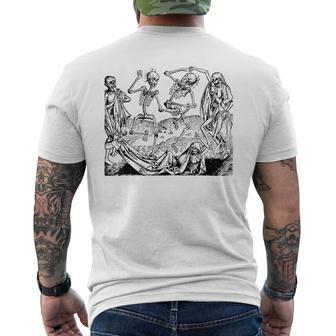 Danse Macabre Or Dance Of Death 1493 De Arte Camiseta Hombre Estampado Espalda - Regaloses