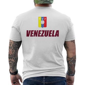 De Fútbolenezolano Bandera Tricolor Deenezuela Manga Raglan Camiseta Hombre Estampado Espalda - Regaloses
