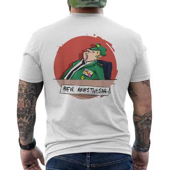 Divertente Per Anestesia Gen Per Fornitori Di Anestesia T-shirt da uomo con stampa posteriore - Novitaregali