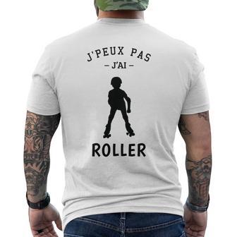 Enfant Cadeau Enfant Patinage À Roulettes J'peux Pas J'ai Roller T-shirt imprimé au dos - Cadeauxyz