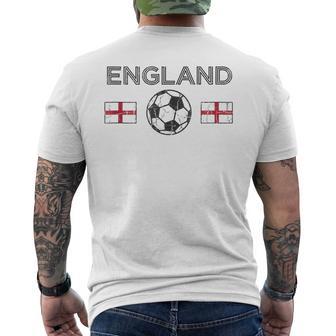 England English London British United Kingdom Uk Men's T-shirt Back Print - Thegiftio UK