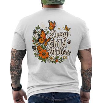 Every Orange Day Child Kindness Matter Anti Bully Kid Native Men's T-shirt Back Print - Thegiftio UK