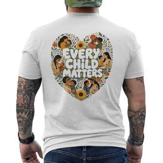 Every Orange Day Child Kindness Matters 2026 Anti Bully Kids Men's T-shirt Back Print - Thegiftio UK