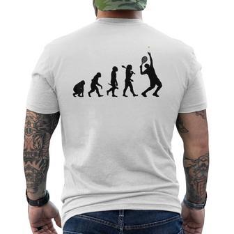 Évolution D'un Joueur De Tennis T-shirt imprimé au dos - Cadeauxyz