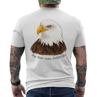 Fly High Jackie Big Bear Lake Bald Eagle Memorial 2 Side Men's T-shirt Back Print - Thegiftio UK
