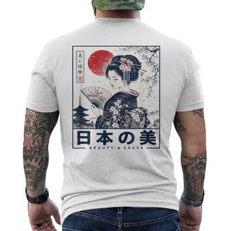 Geishaamouraï Classique Du Patrimoine Japonais T-shirt imprimé au dos - Cadeauxyz