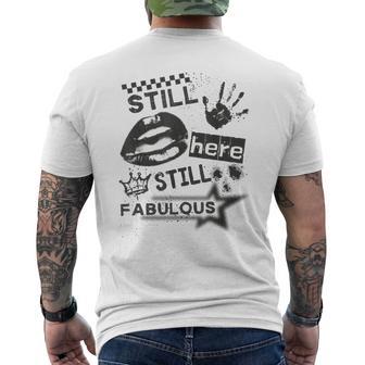 Still Heretill Fabulous Grunge Années 90 Y2k T-shirt imprimé au dos - Cadeauxyz