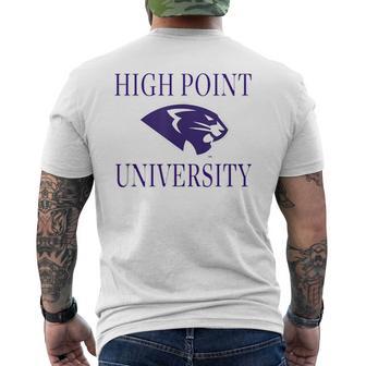 High Point Panthers University 06 Sports Fan Men's T-shirt Back Print - Thegiftio UK