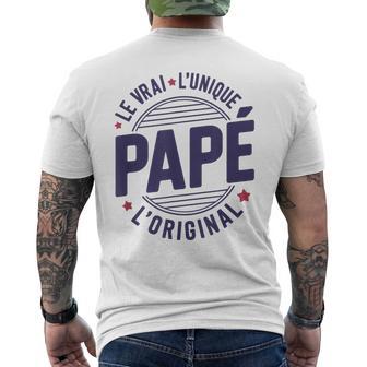 Homme Papérai Unique Original Humour Fête Papé T-shirt imprimé au dos - Cadeauxyz