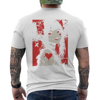 Horror Anime Manga Japan Japanese Creepy Kawaii Goth Men's T-shirt Back Print - Thegiftio UK