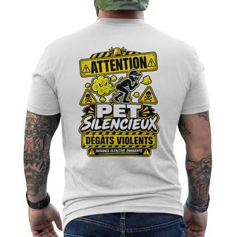 Idée Cadeau Noel Drole Pour Peteur Petsilencieux Prout T-shirt imprimé au dos - Cadeauxyz