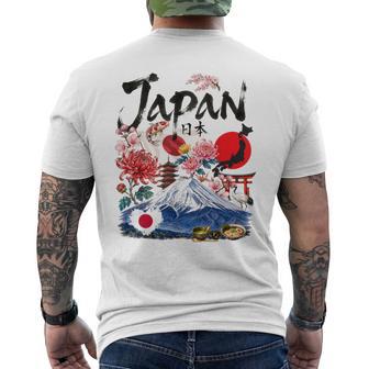 Idée De Tenue De Drapeau Japonais Pour Enfants Etur Le Thème Du Patrimoine Japonais T-shirt imprimé au dos - Cadeauxyz