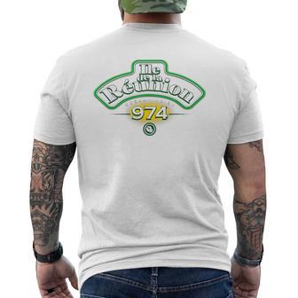 Ile De La Réunion 974 Charette C25 T-shirt imprimé au dos - Cadeauxyz