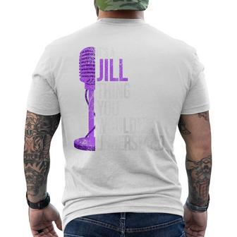 It's A Jill Thing You Wouldn't Understand Jill Men's T-shirt Back Print - Thegiftio UK