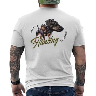 Jagdterrier Perro De Caza Camiseta Hombre Estampado Espalda - Regaloses