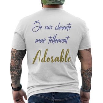Jeuis Chiante Mais Tellement Adorable Drôle T-shirt imprimé au dos - Cadeauxyz