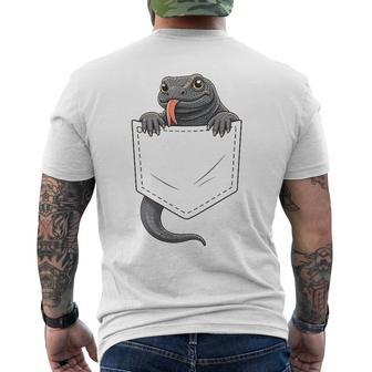 Komodo Dragon Costume Reptile Lizard Halloween Kids Boys Men's T-shirt Back Print | Seseable UK