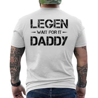 Leggendady Graphique Fête Des Pères Papa Papa Papa Homme Famille T-shirt imprimé au dos - Cadeauxyz