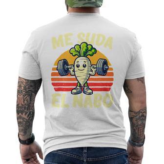 Meuda El Nabo Amante Del Gym Deporte Humor Hombre Camiseta Hombre Estampado Espalda - Regaloses