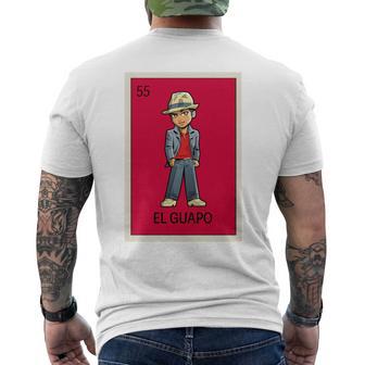 Mexican Lottery s Mexican El Guapo Handsome Man Performance Men's T-shirt Back Print | Seseable UK