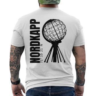 Nordkapp Cabo Norte North Cape Camiseta Hombre Estampado Espalda - Regaloses