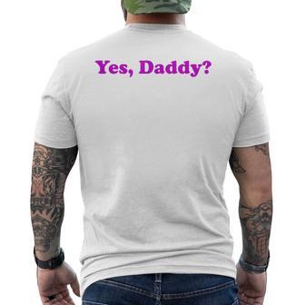Oui Papa Jeu De Rôle Bdsm T-shirt imprimé au dos - Cadeauxyz