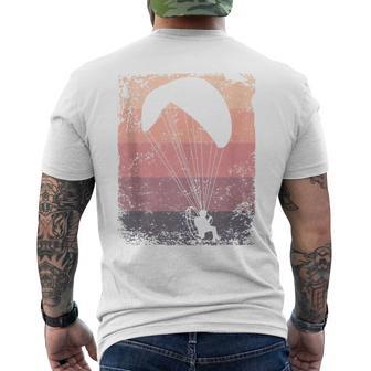 Parapente Motorizado Ppgintage Man Paramotoring In Mangas Camiseta Hombre Estampado Espalda - Regaloses