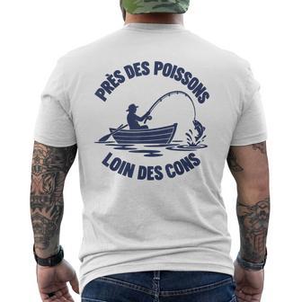 Pêcheur Humour Pêche Poisson Lac Rivière Cadeau Homme T-shirt imprimé au dos - Cadeauxyz