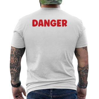 Péteur Danger Zone De Prouts Humour Homme Prout Haut De Gamme T-shirt imprimé au dos - Cadeauxyz