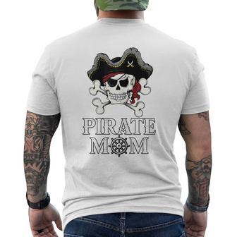 Pirata Mamá Divertido Camiseta Hombre Estampado Espalda - Regaloses