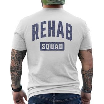 Rehab Squad Rehabilitation Awareness Week Ot Pt St Rt Men's T-shirt Back Print - Thegiftio UK