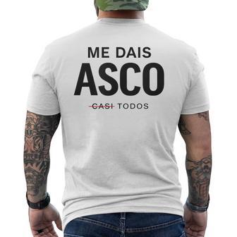 Sarcástico Me Dais Asco Casi Todos Camiseta Hombre Estampado Espalda - Regaloses
