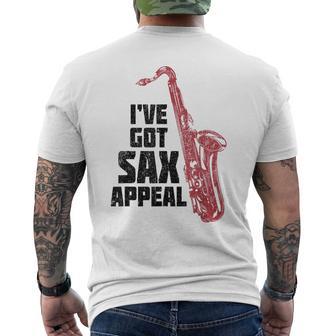 Saxophone I've Gotax Appeal Cadeau Amusant Pour Musicien Jazz T-shirt imprimé au dos - Cadeauxyz