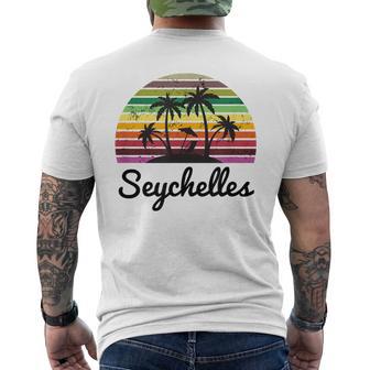 Seychelles Cadeau Deacanceseychelles T-shirt imprimé au dos - Cadeauxyz