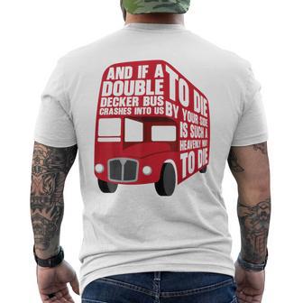 Smiths Bus Men's T-shirt Back Print - Thegiftio UK
